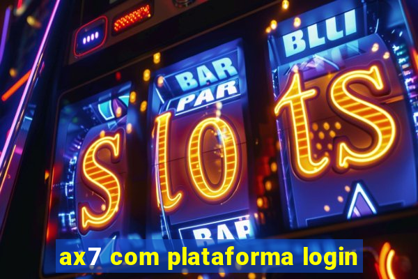 ax7 com plataforma login